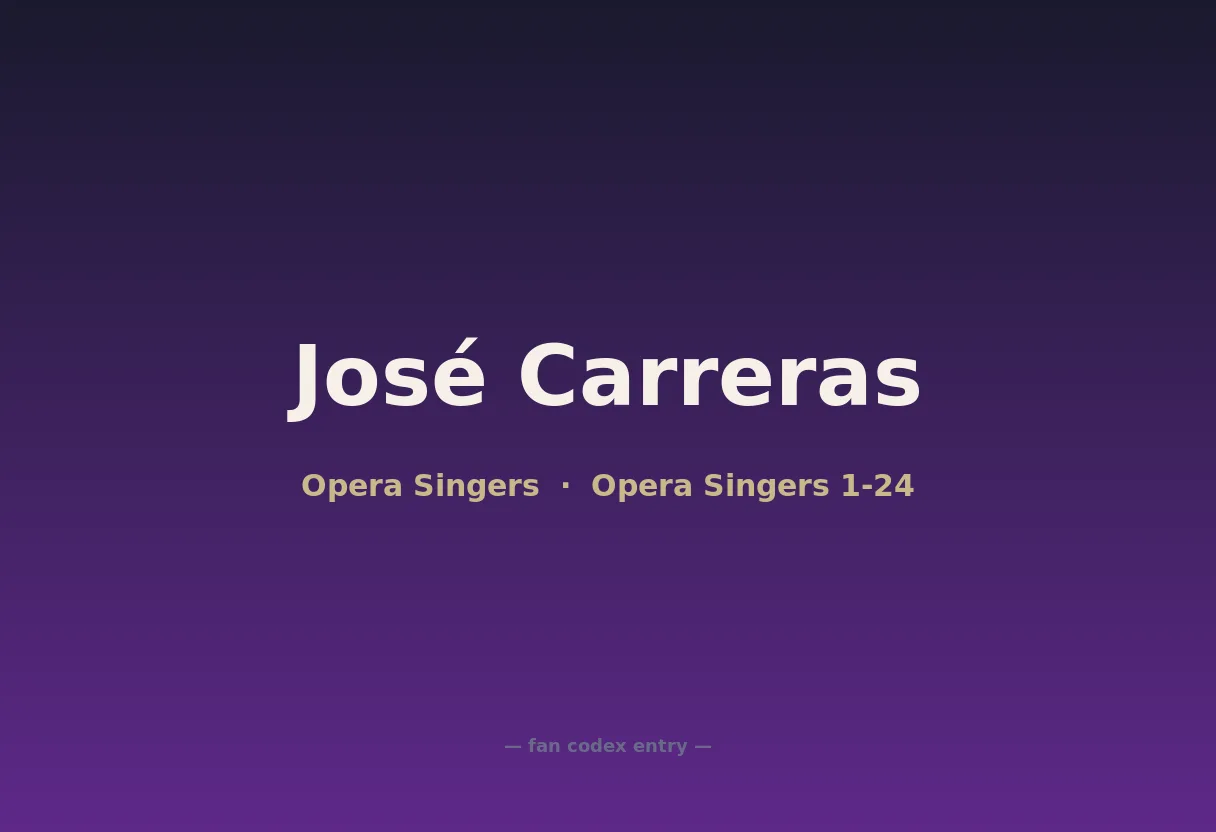 José Carreras