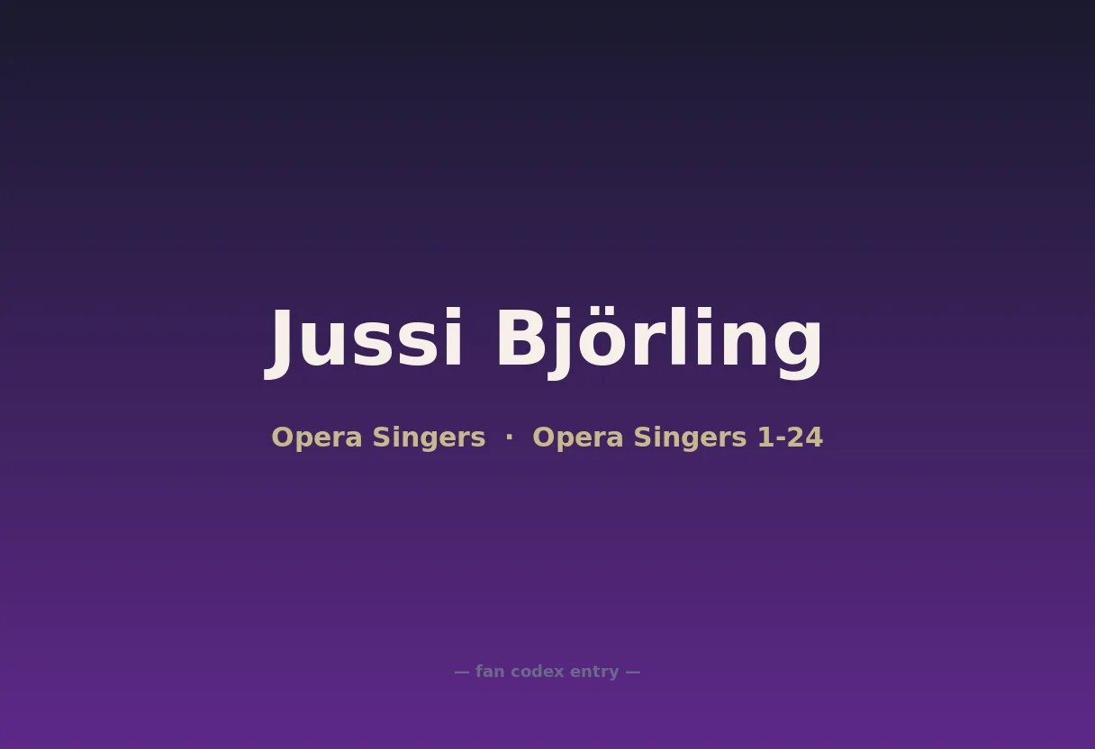 Jussi Björling