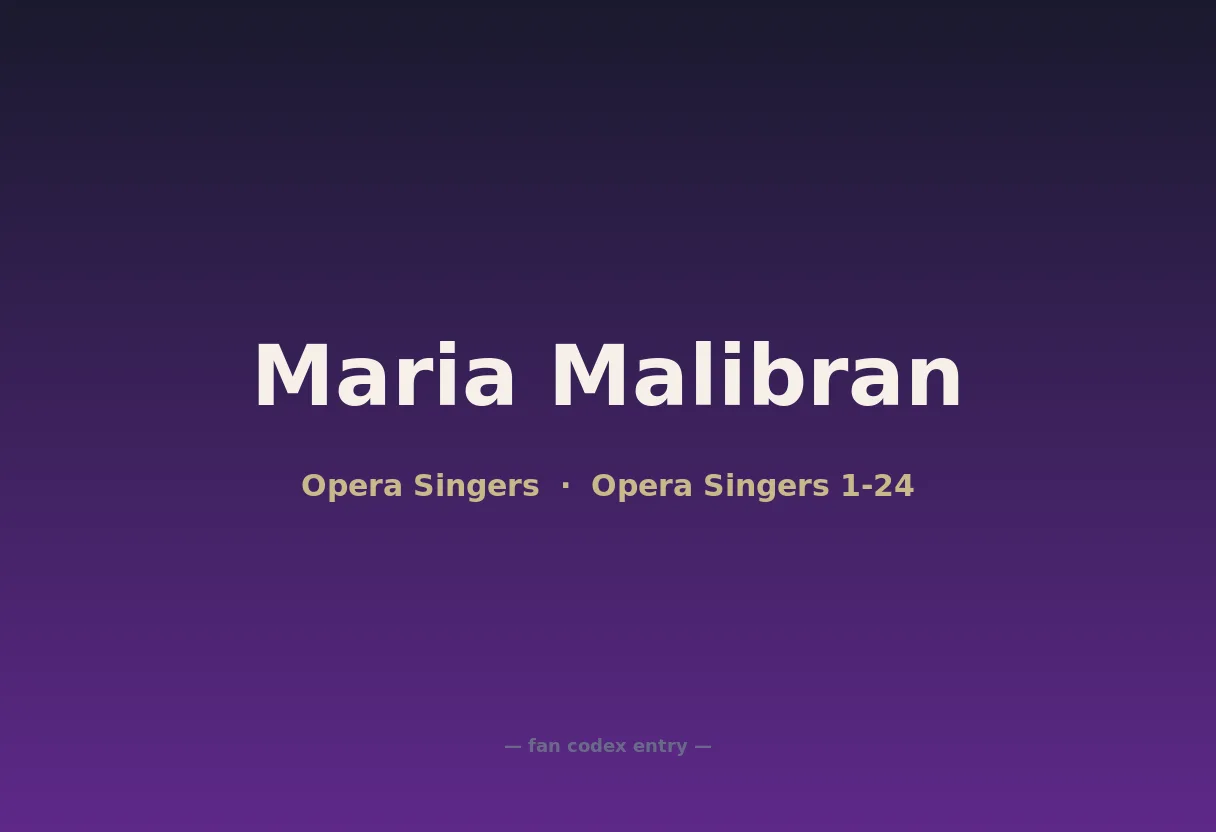 Maria Malibran
