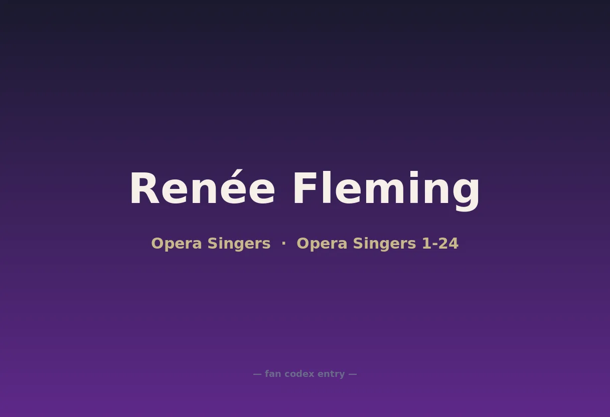 Renée Fleming