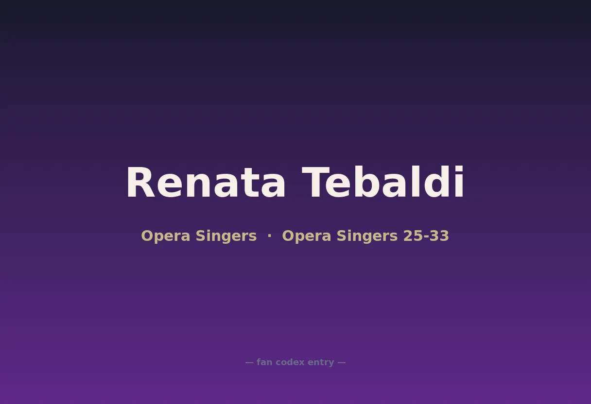 Renata Tebaldi